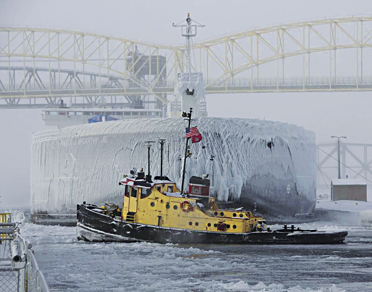 Maritime shipping season reaching an end